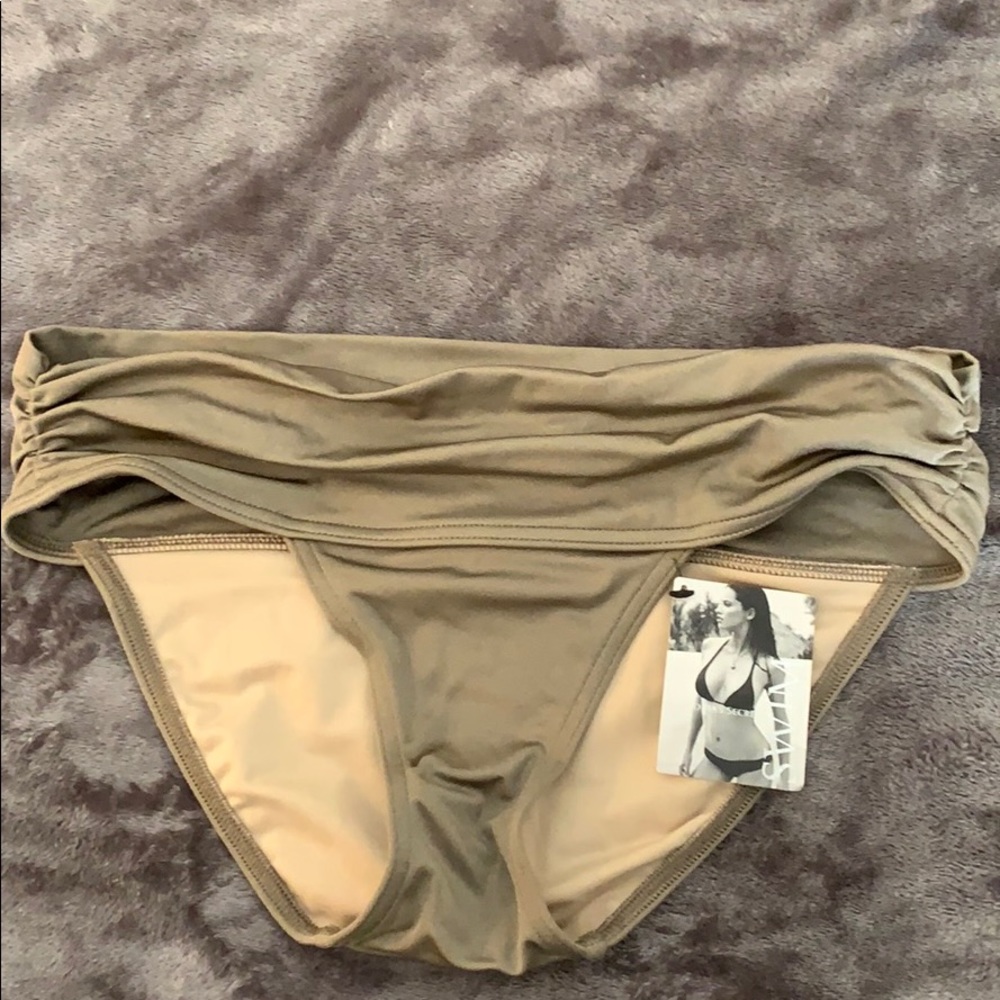 Victoria Secret Bronze Low Rise Swim Bottom